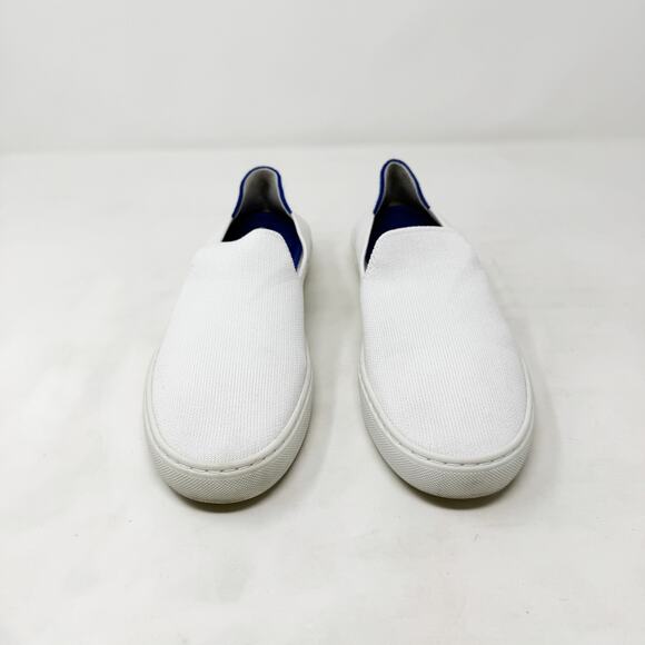 [Rothy's] Bright White The Original Slip-On Sneakers Washable Eco-Friendly Sz 7 - Picture 6 of 11